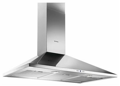 Plus Καμινάδα 90cm Inox Pyramis