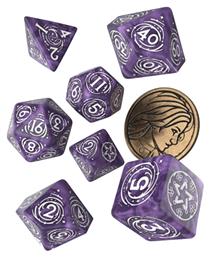 The Witcher Dice Set Yennefer - Lilac and Gooseberries Q Workshop