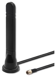57033 Εσωτερική Κεραία 5G Πανκατευθυντική 8dBi με σύνδεση SMA Μαύρο Qoltec