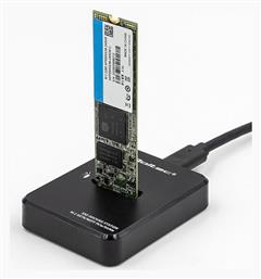 Docking Station Σκληρών Δίσκων PCIe/SATA M.2(2230)'' / M.2(2280)'' με σύνδεση USB 3.1 (50313) Qoltec