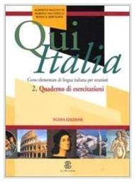 QUI ITALIA 2 QUAD.DI ESERC.(N/E) - Edilingua
