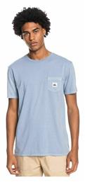 Ανδρικό T-shirt Γαλάζιο με Λογότυπο Quiksilver