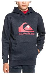 Fleece Παιδικό Φούτερ με Κουκούλα και Τσέπες Μπλε Quiksilver