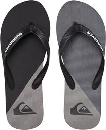 Quiksilver Molokai New Wave Flip Flops σε Γκρι Χρώμα από το Plus4u