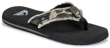 Monkey Abyss Flip Flops σε Χακί Χρώμα Quiksilver
