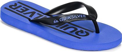 Quiksilver Παιδικές Σαγιονάρες Flip Flops Μαύρες Java Wordmark από το Intersport