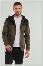 Πλεκτή Ζακέτα Καφέ Quiksilver