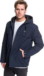 Quiksilver Shoreline Storm Ανδρικό Μπουφάν για Χειμώνα Navy Μπλε από το Plus4u