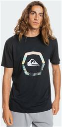 Quiksilver Uprise Ανδρικό T-shirt Μαύρο με Λογότυπο