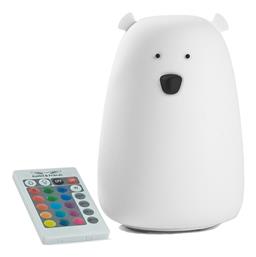 Φωτάκι Νυκτός Bear Remote Λευκό Rabbit & Friends