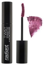 Twist Extreme Curl & Volume Mascara για Καμπύλη 02 Damson 14ml Radiant