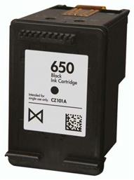 Συμβατό Μελάνι Εκτυπωτή InkJet HP 650XL 12ml Μαύρο Raduga