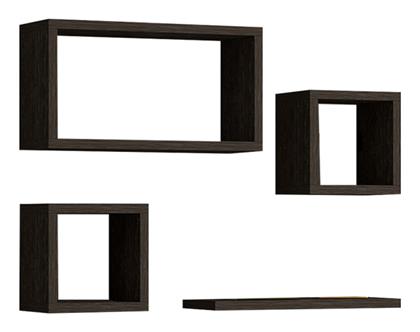 Ράφι Τοίχου Babine 84x15x44εκ. Ανθρακί - Pakketo