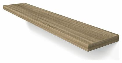 Ράφι Τοίχου Honeycomb 120x23.5x3.8εκ. Light Oak - Liberta