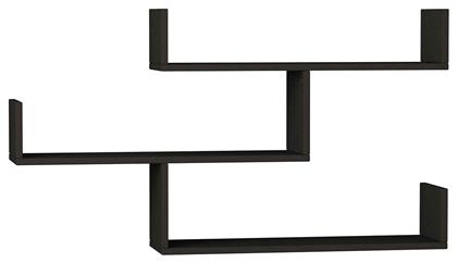 Ράφι Τοίχου Tiber 120x22x67εκ. Ανθρακί - Pakketo