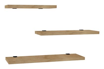 Ράφια Τοίχου Leila 3τμχ 40x14x2εκ. Pakketo