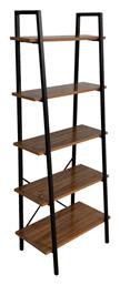 Ραφιέρα Δαπέδου 60x35x150εκ. Καφέ - Zita Plus
