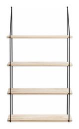 Ραφιέρα Δαπέδου Alicante 65x17x114.5εκ. Μπεζ - Lifa Living