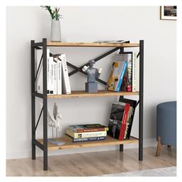 Ραφιέρα Δαπέδου Colmar Pine / Oak 66x34x85εκ. Megapap