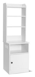Ραφιέρα Δαπέδου Λευκό 45x36x140εκ. Costway
