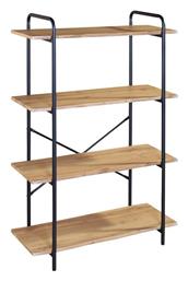 Ραφιέρα Δαπέδου Sonoma / Μαύρο 80x34x112εκ. Woodwell