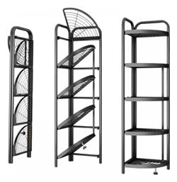 Ραφιέρα Κουζίνας Μεταλλική 51x35x156cm - Tradesor