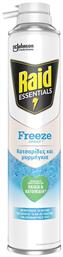Essentials Freeze Εντομοκτόνο Spray για Κατσαρίδες / Μυρμήγκια 400ml Raid