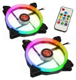 IRIS 14 Rainbow RGB Case Fan 140mm 2τμχ Raijintek
