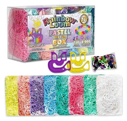 Pastel Treasure Box B0336 Rainbow Loom