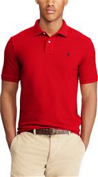 Ralph Lauren Ανδρική Μπλούζα Polo Κοντομάνικη Κόκκινη από το Maroudas