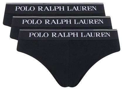Ανδρικά Σλιπ 3Pack Μαύρα Ralph Lauren