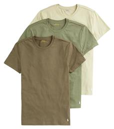 Ανδρικές Φανέλες Κοντομάνικες 3Pack Ralph Lauren
