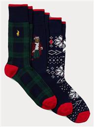 Ανδρικές Κάλτσες Multi 3Pack Ralph Lauren