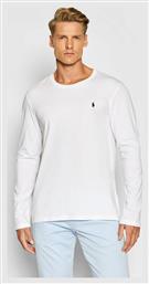Ανδρική Μπλούζα Μακρυμάνικη Λευκή Ralph Lauren