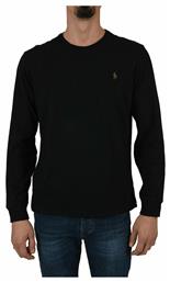 Ανδρική Μπλούζα Μακρυμάνικη Μαύρη Ralph Lauren
