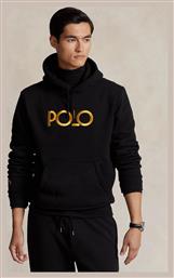 Ανδρικό Φούτερ με Κουκούλα Μαύρο Ralph Lauren