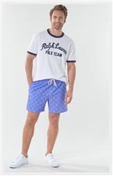 Ανδρικό Μαγιό Σορτς Μπλε με Σχέδια Ralph Lauren