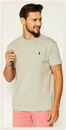Ανδρικό T-shirt Γκρι με Λογότυπο Ralph Lauren