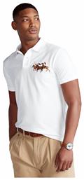 Ανδρικό T-shirt Κοντομάνικο Polo Λευκό Ralph Lauren