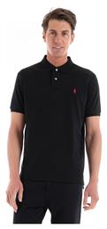 Ανδρικό T-shirt Κοντομάνικο Polo Μαύρο Ralph Lauren