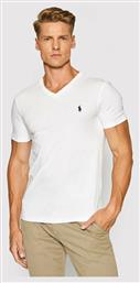 Ανδρικό T-shirt Λευκό Μονόχρωμο Ralph Lauren