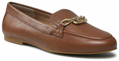Averi Δερμάτινα Γυναικεία Loafers σε Καφέ Χρώμα Ralph Lauren