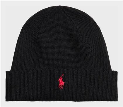 Beanie Ανδρικός Σκούφος Πλεκτός Ralph Lauren