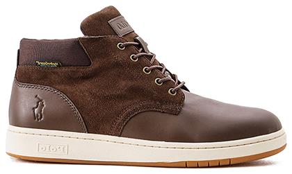 Μποτάκια Casual Καφέ 809855863003 Ralph Lauren