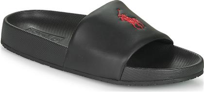 Ralph Lauren Cayson Slides σε Μαύρο Χρώμα από το Troumpoukis