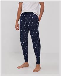 Χειμερινή Ανδρική Πιτζάμα Βαμβακερή Navy Μπλε Ralph Lauren