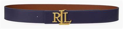Δερμάτινη Γυναικεία Ζώνη Μπλε Ralph Lauren