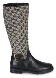 Emelie Γυναικείες Μπότες Μαύρες Ralph Lauren