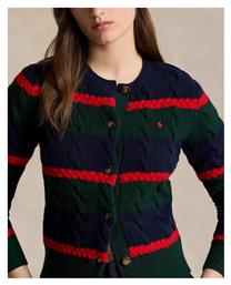 Γυναικεία Πλεκτή Ζακέτα Green Multi Stripe Ralph Lauren