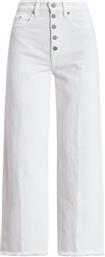 Ralph Lauren Γυναικείο Jean Παντελόνι σε Wide Γραμμή Λευκό